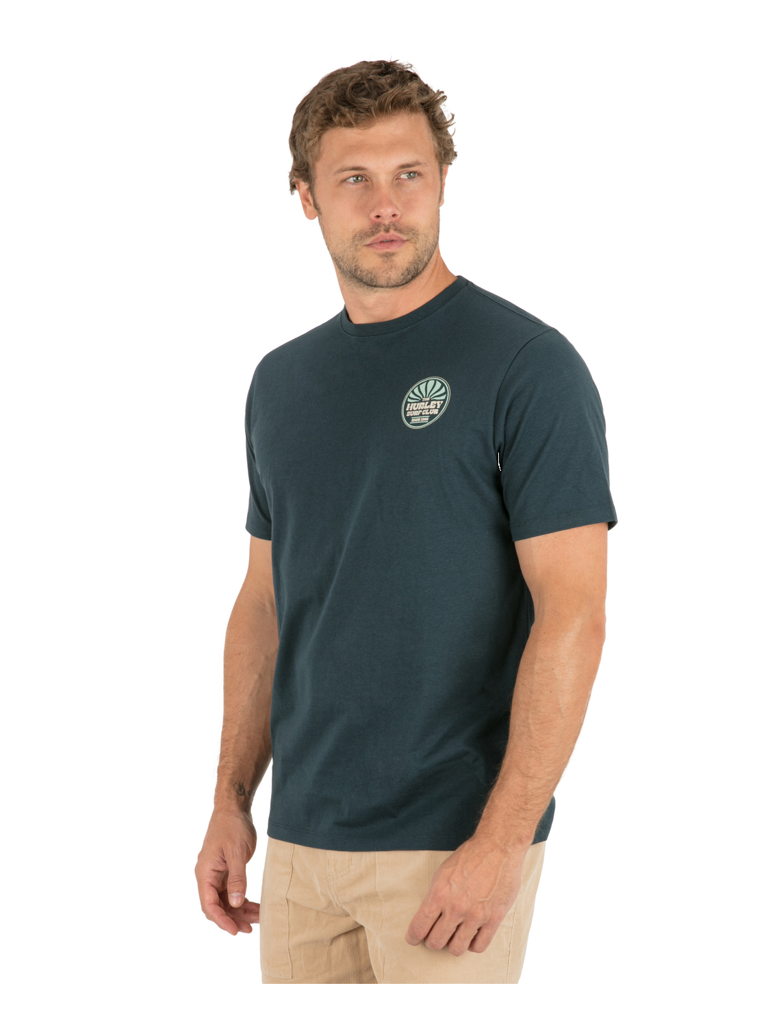 Worldwide Short Sleeve in Armored Navy