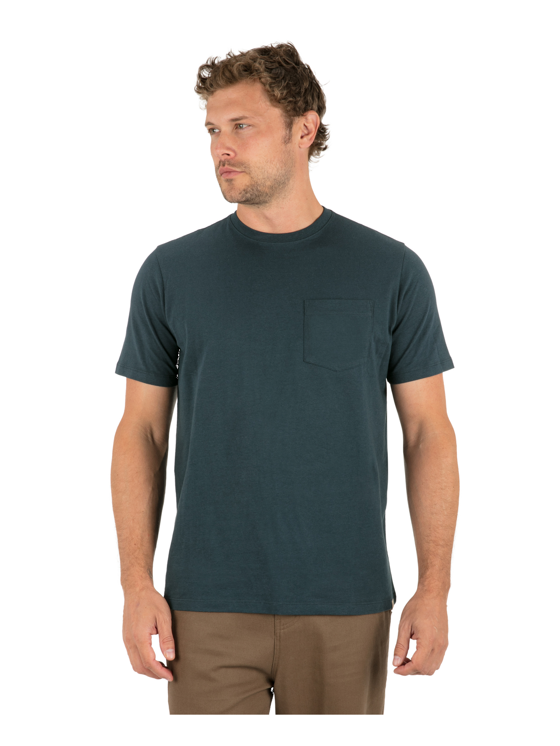 Hurley x Mikey DeTemple Pocket Tee Short Sleeve in Armored Navy