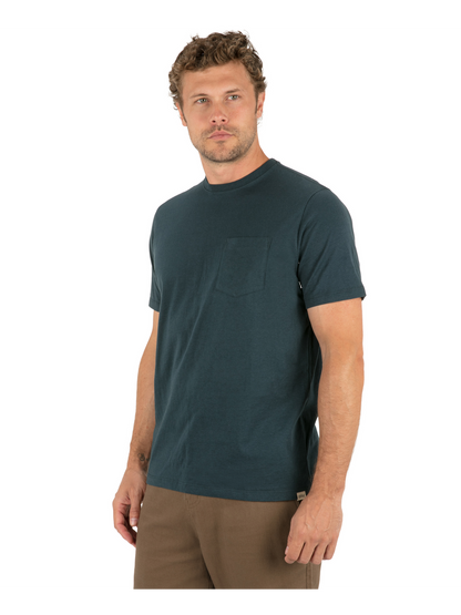 Hurley x Mikey DeTemple Pocket Tee Short Sleeve in Armored Navy