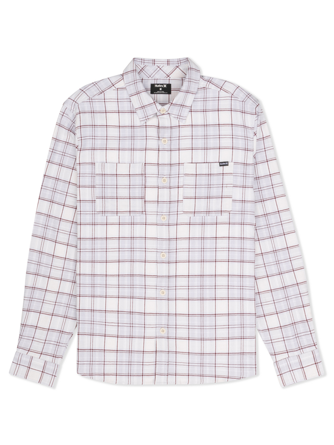 Eugene Flannel Long Sleeve in Bone
