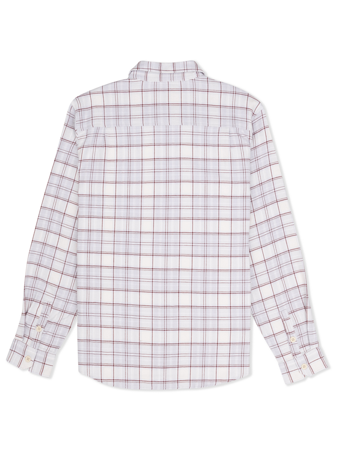 Eugene Flannel Long Sleeve in Bone