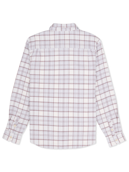 Eugene Flannel Long Sleeve in Bone