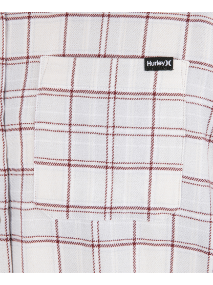 Eugene Flannel Long Sleeve in Bone