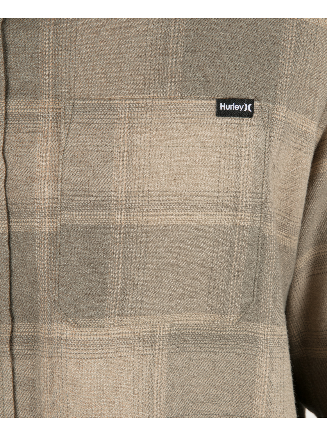 Eugene Flannel Long Sleeve in Olive
