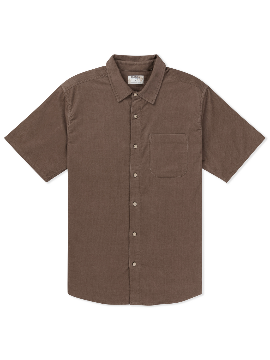 Ward Cord Short Sleeve in Espresso