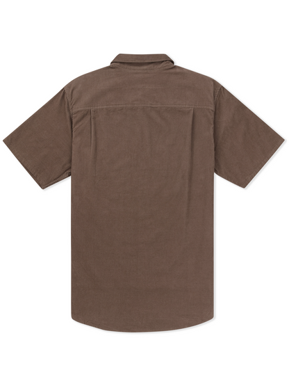 Ward Cord Short Sleeve in Espresso