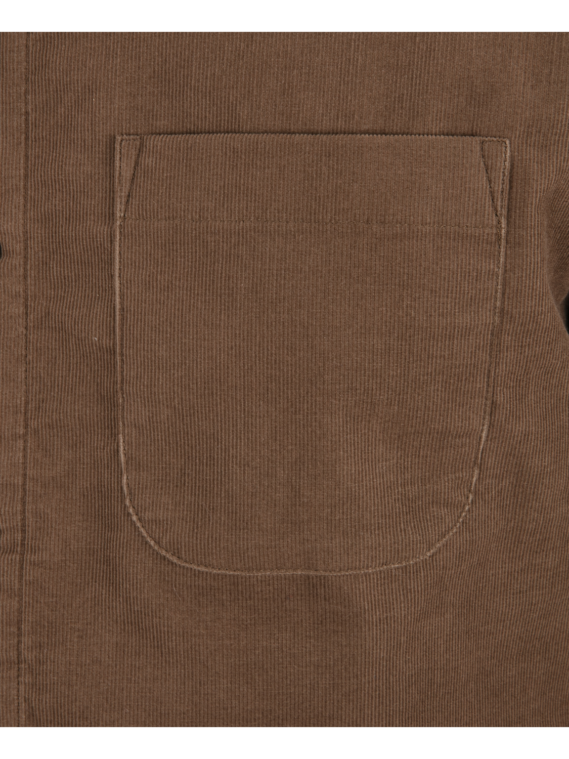 Ward Cord Short Sleeve in Espresso