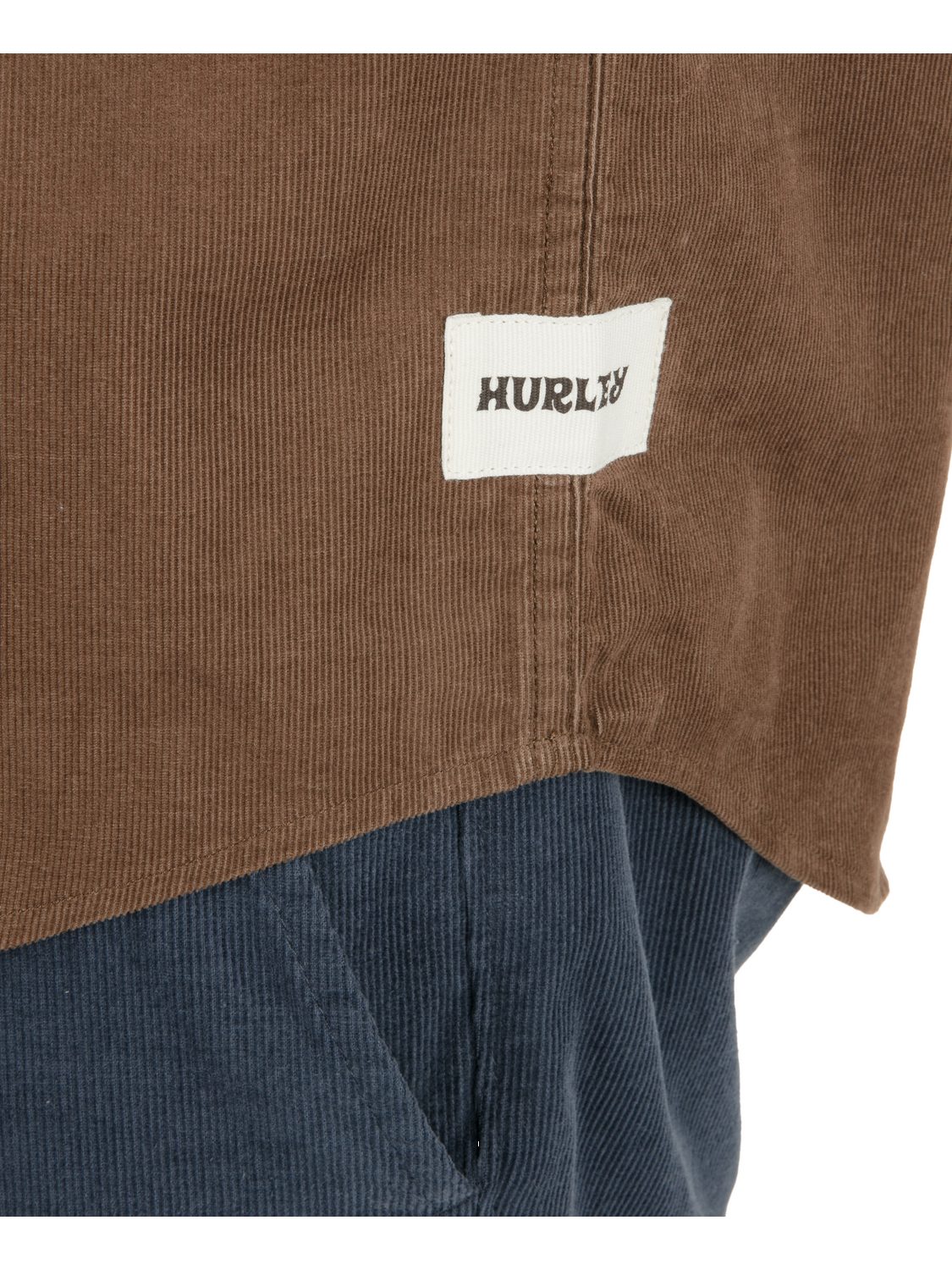Ward Cord Short Sleeve in Espresso