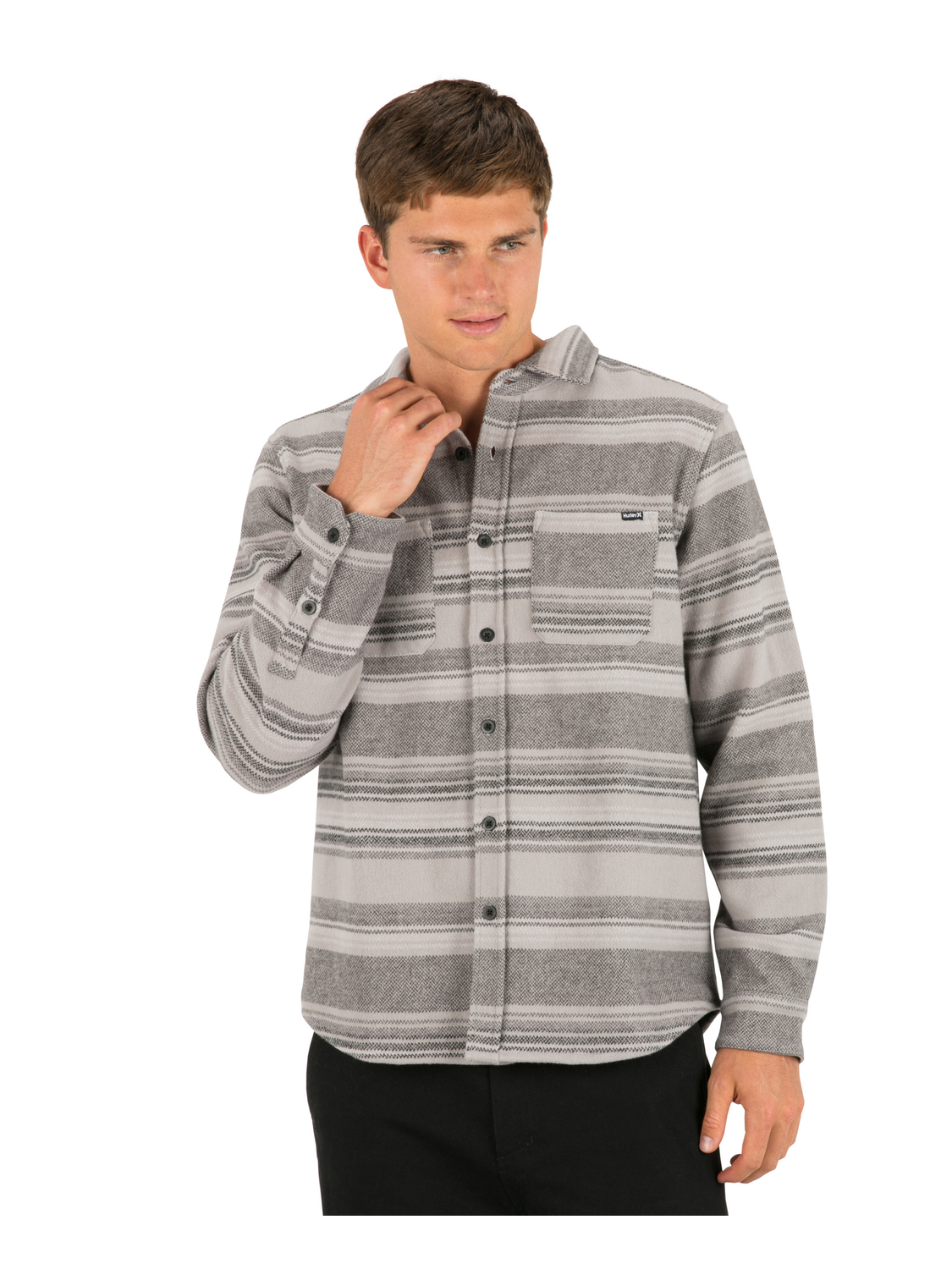 Newberg Flannel Long Sleeve in Particle