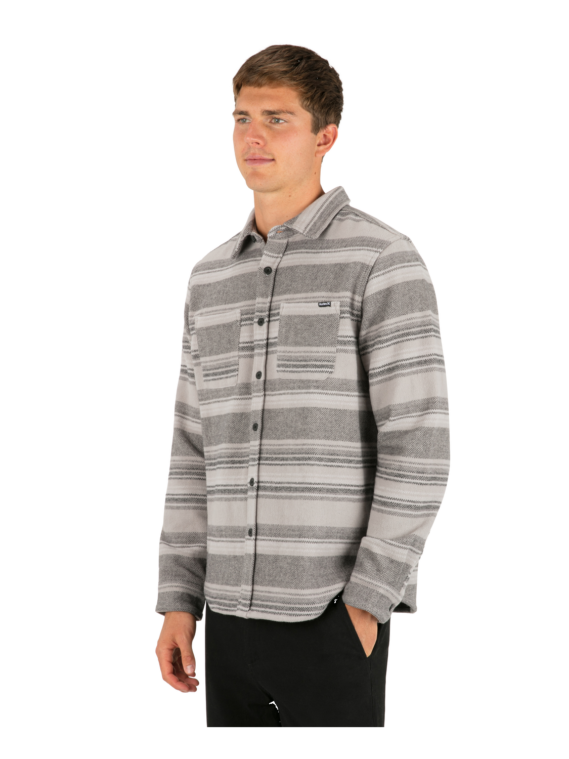 Newberg Flannel Long Sleeve in Particle