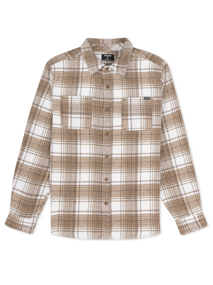Eugene Heavyweight Flannel Long Sleeve in Woodside