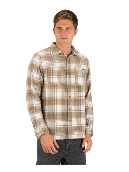 Eugene Heavyweight Flannel Long Sleeve in Woodside