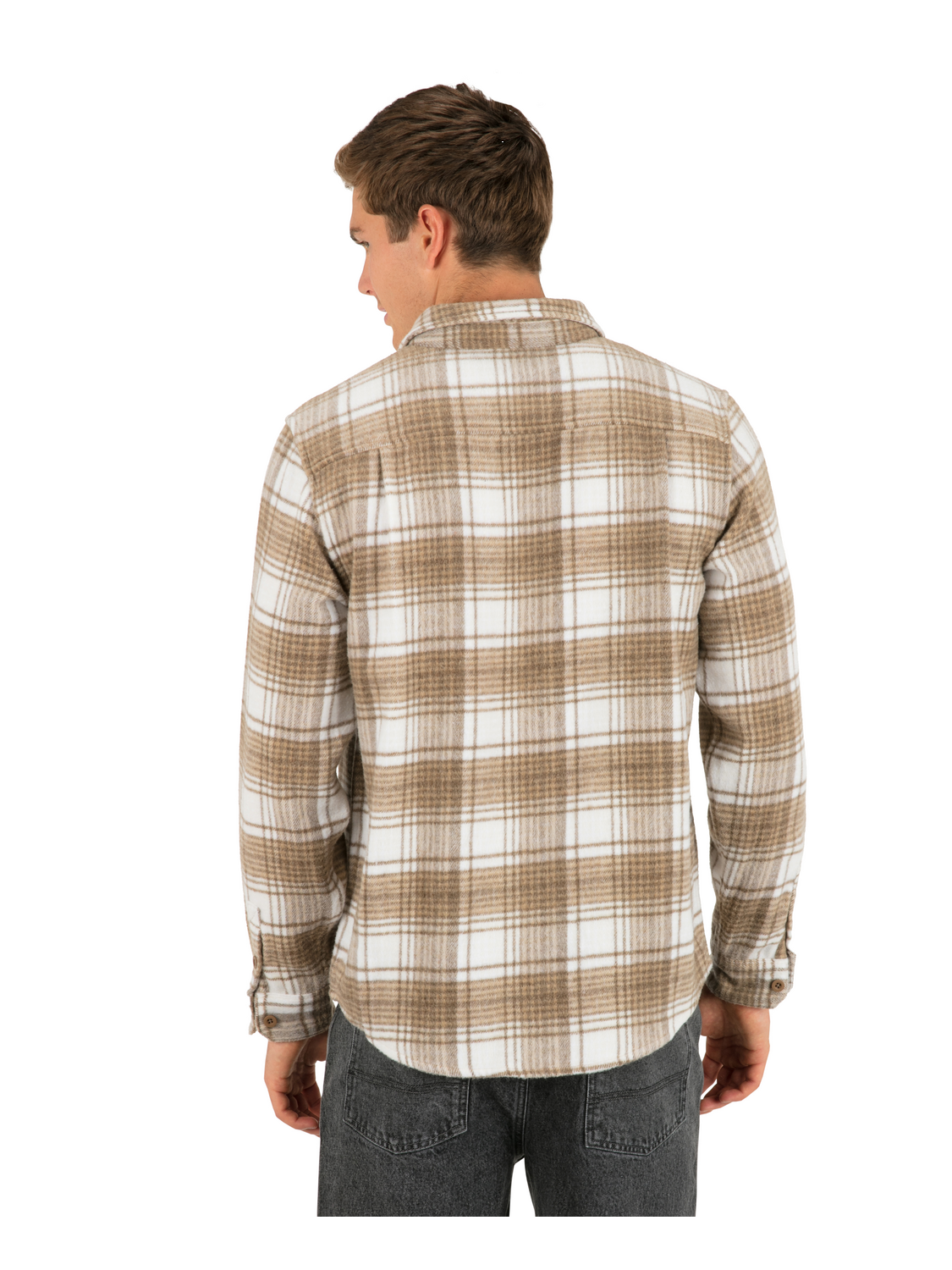 Eugene Heavyweight Flannel Long Sleeve in Woodside