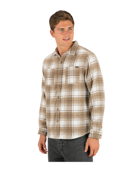 Eugene Heavyweight Flannel Long Sleeve in Woodside