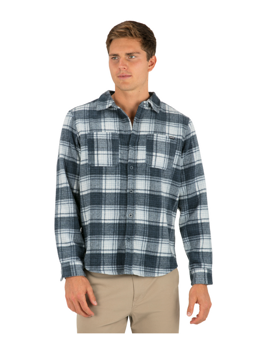 Eugene Heavyweight Flannel Long Sleeve in Monsoon