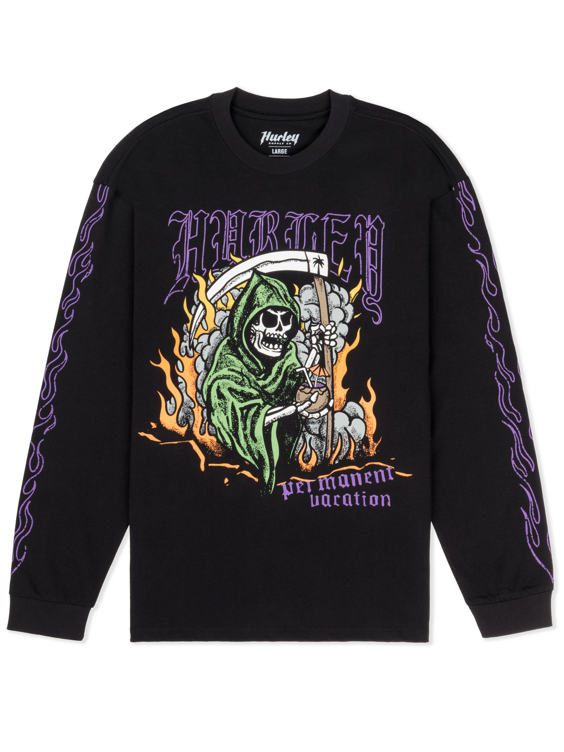 Reaping Long Sleeve in Black