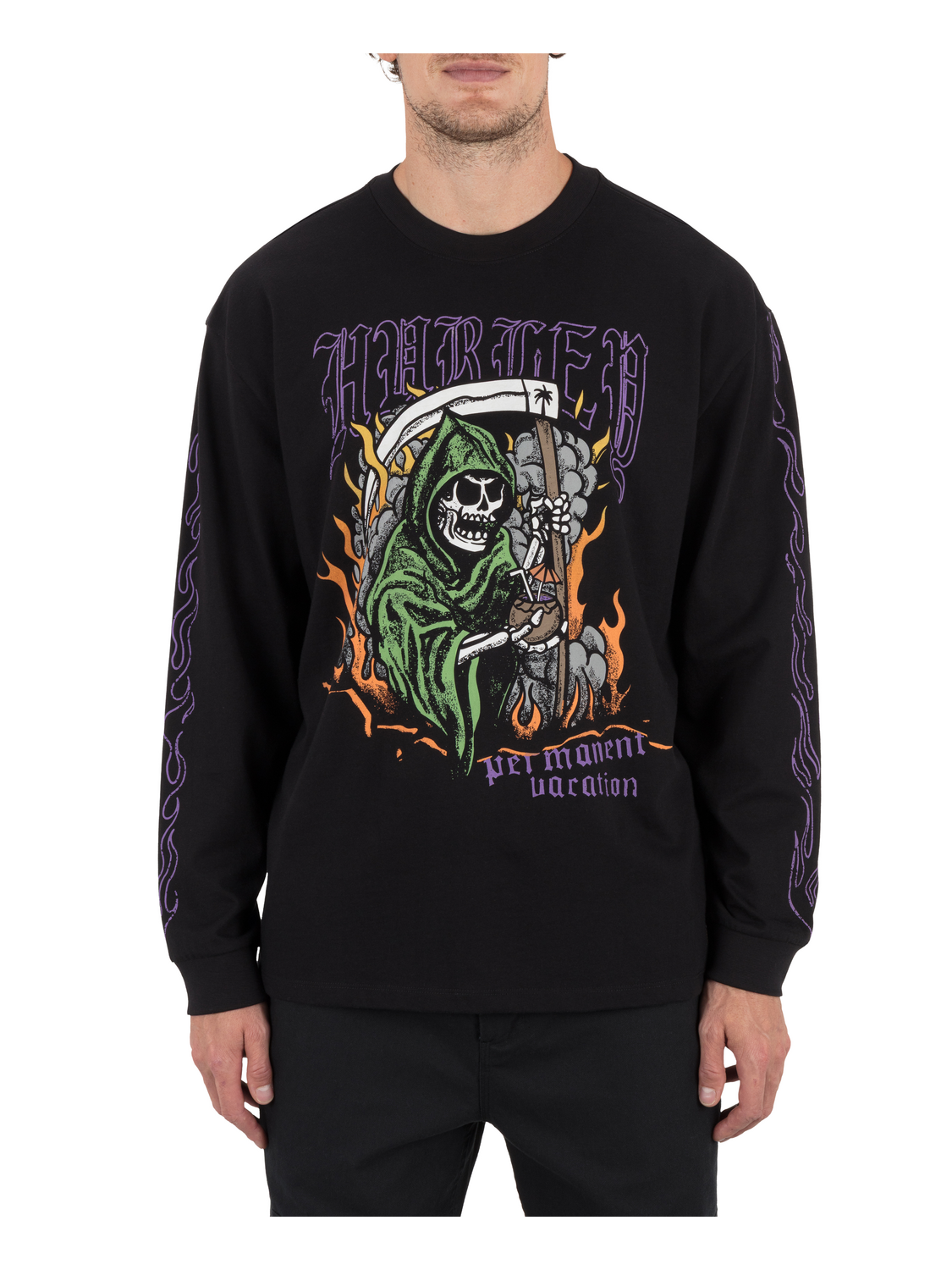 Reaping Long Sleeve in Black