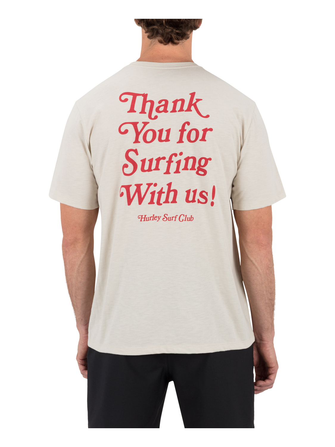 Thank You Slub Short Sleeve in Bone
