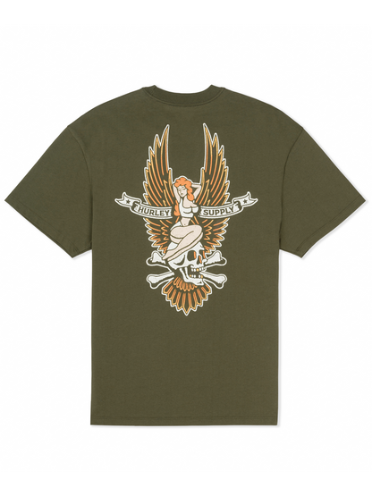Pin-Up Short Sleeve in Cargo