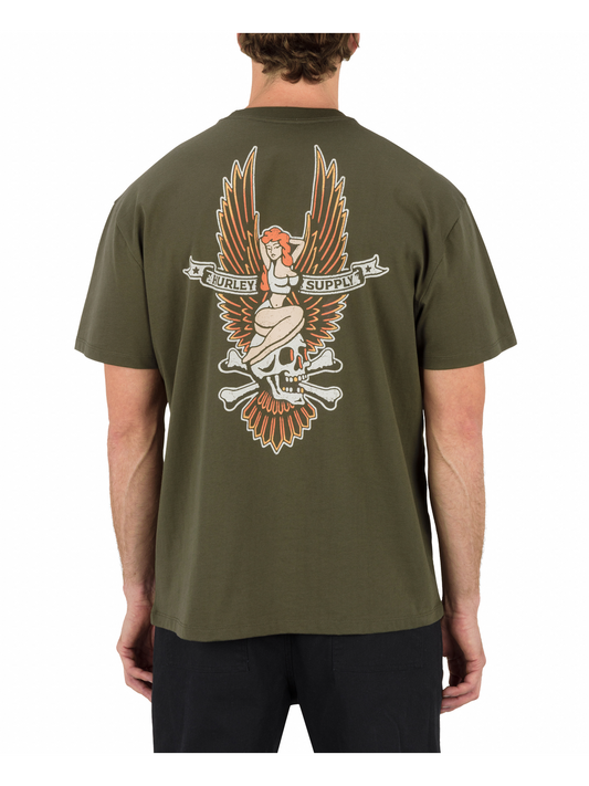 Pin-Up Short Sleeve in Cargo
