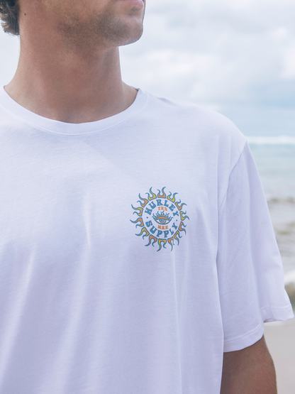All Seeing Short Sleeve in White