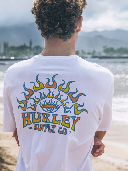 All Seeing Short Sleeve in White