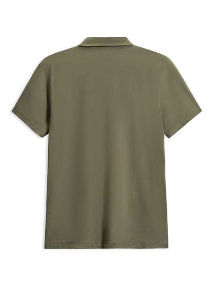 One & Only Short Sleeve Polo in Iguana