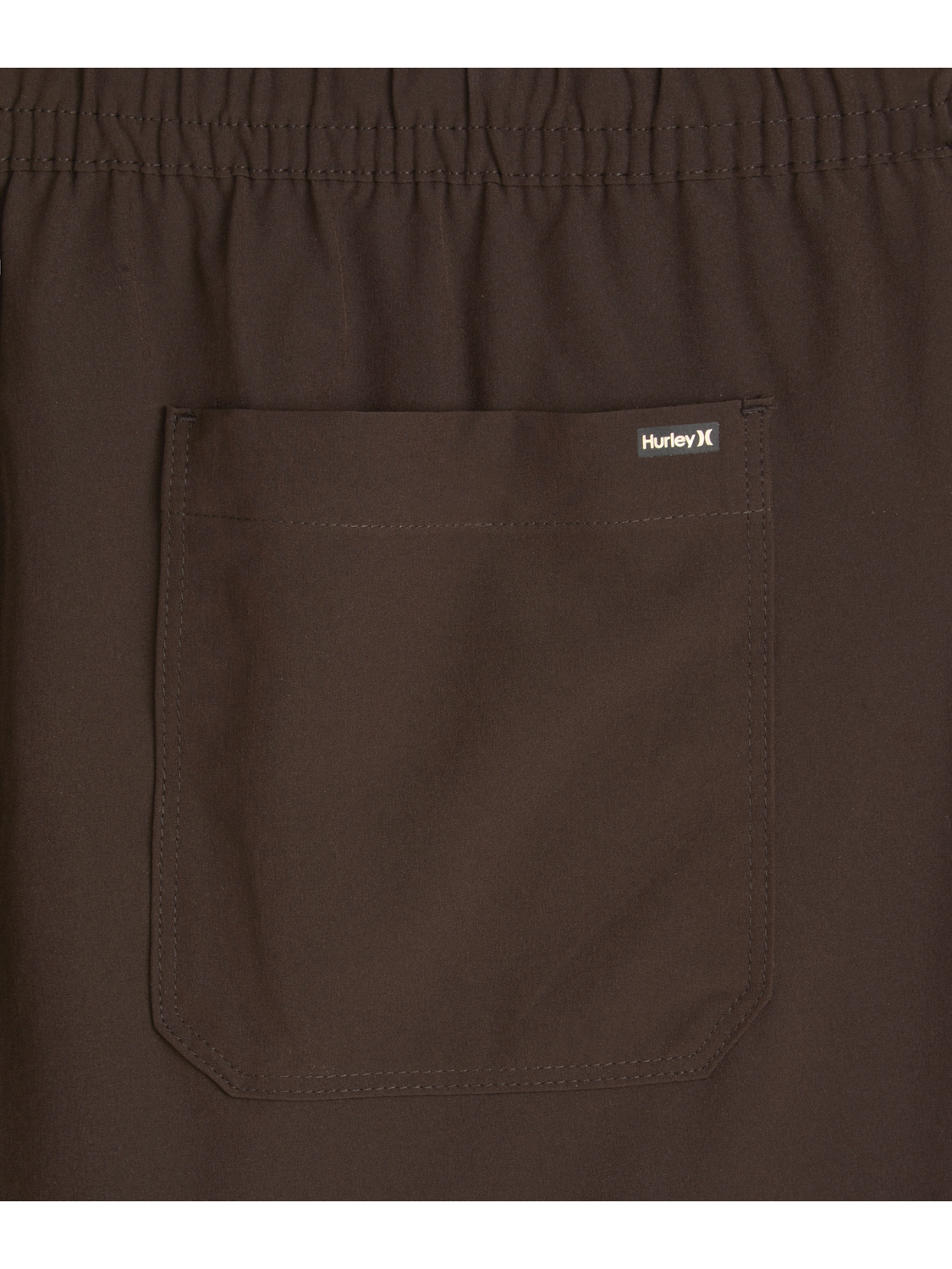 Exist Slash Logo Light Weight Sport Short in Brown