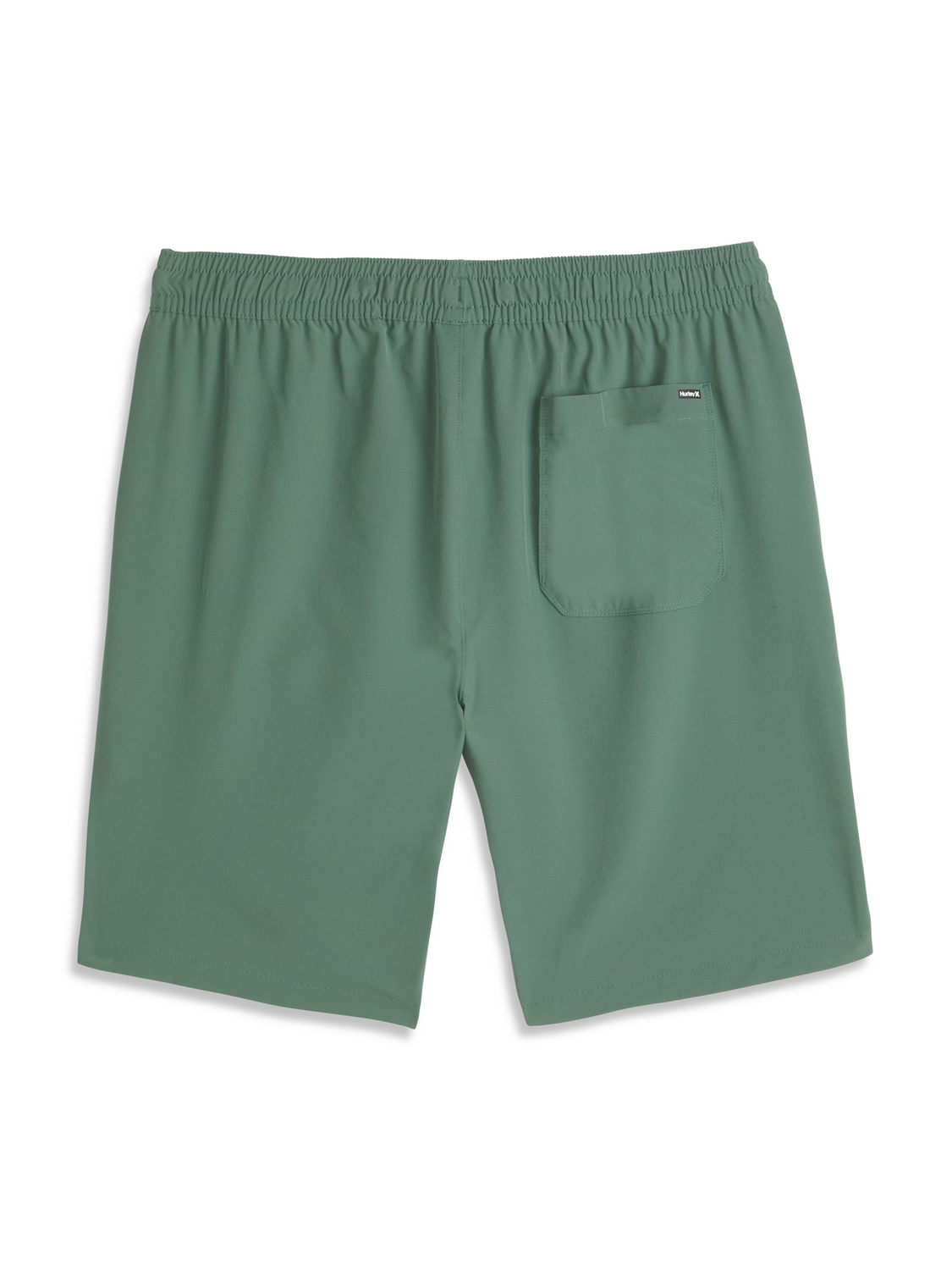 Exist Slash Logo Light Weight Sport Short in Duck Green