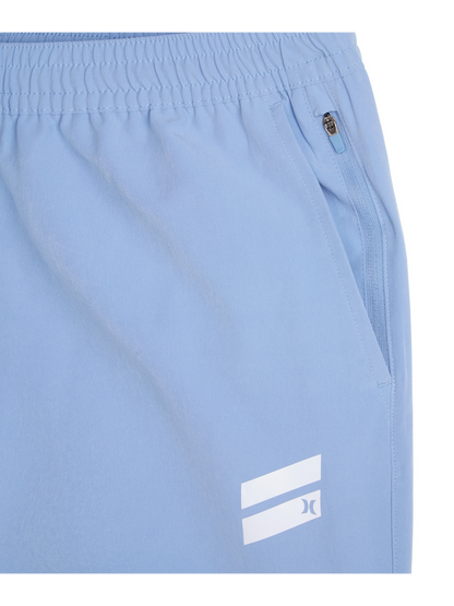 Exist Slash Logo Light Weight Sport Short in Endless Sky