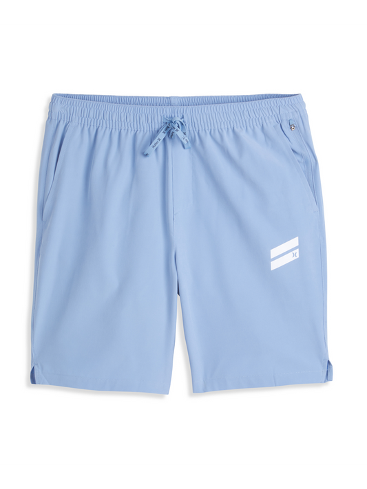 Exist Slash Logo Light Weight Sport Short in Endless Sky