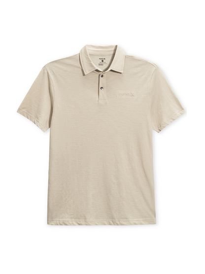 One & Only Short Sleeve Polo in Bone