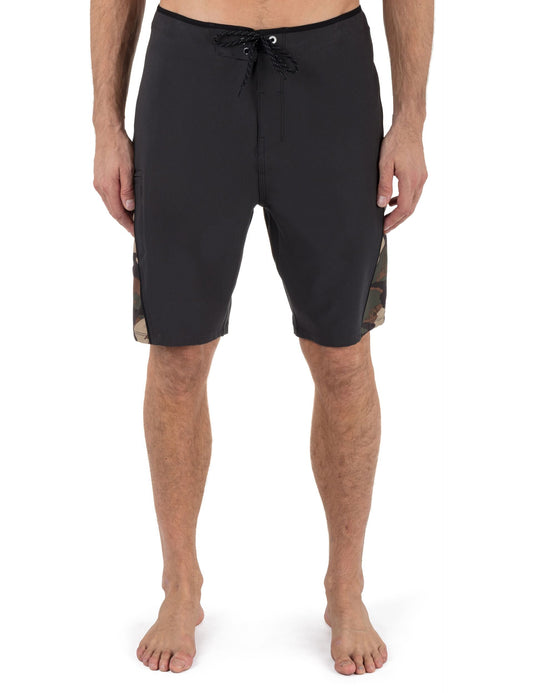 Phantom Eco Weekender Blocked Boardshort  21" in Dark Stone Grey