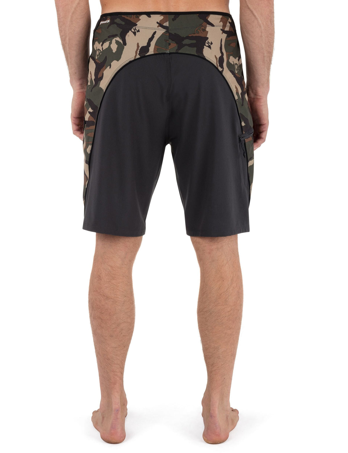 Phantom Eco Weekender Blocked Boardshort  21" in Dark Stone Grey