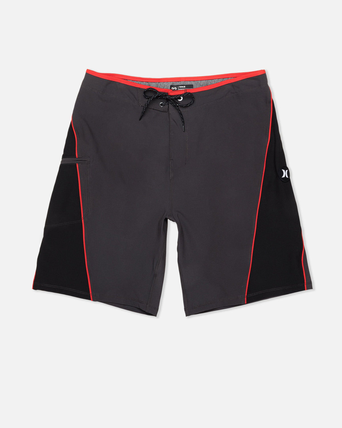 Phantom Eco Weekender Blocked Boardshort 21" in Dark Stone Grey