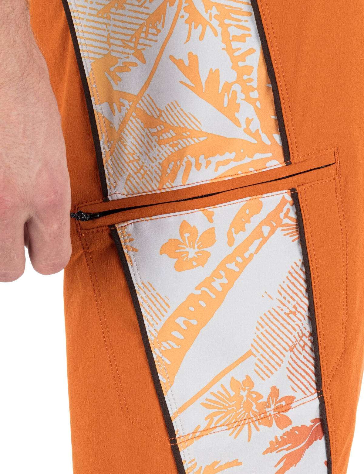 Phantom Eco Weekender Blocked Boardshort  21" in Basketball
