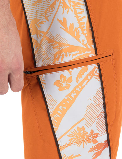 Phantom Eco Weekender Blocked Boardshort  21" in Basketball