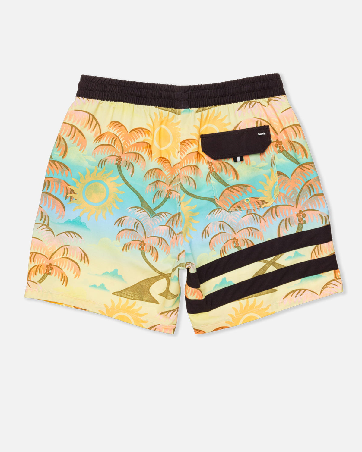 Phantom Eco Block Party Volley Boardshort 17" in Pineapple