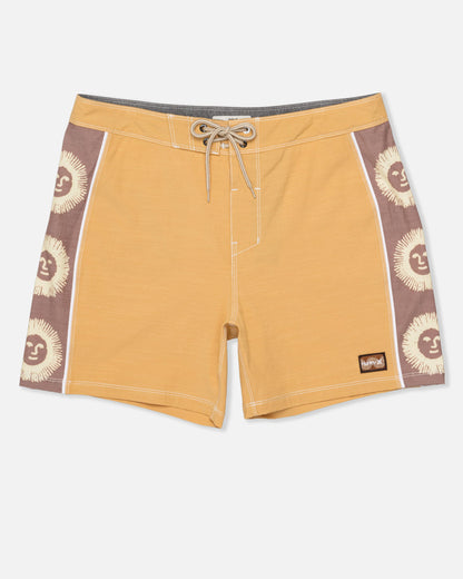 Phantom Naturals Blocked Sessions Boardshort 16" in Pebble