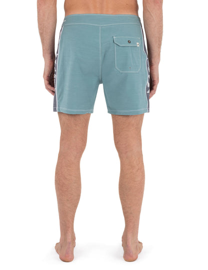 Phantom Naturals Blocked Session Boardshort 16" in ARTILLERY