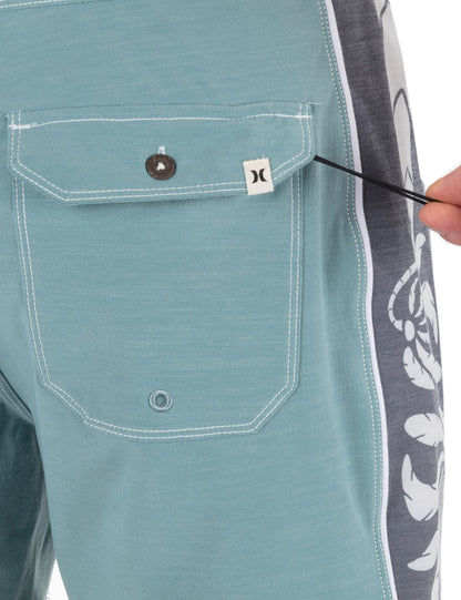 Phantom Naturals Blocked Session Boardshort 16" in ARTILLERY