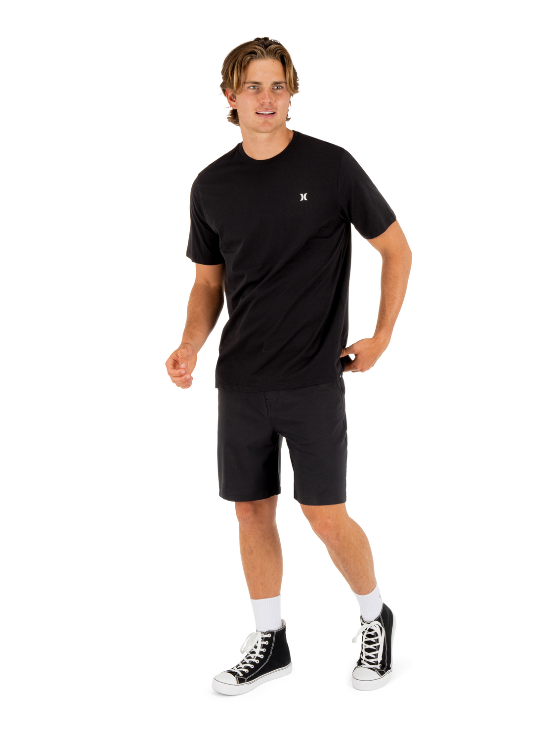 Icon Tee Short Sleeve in Black