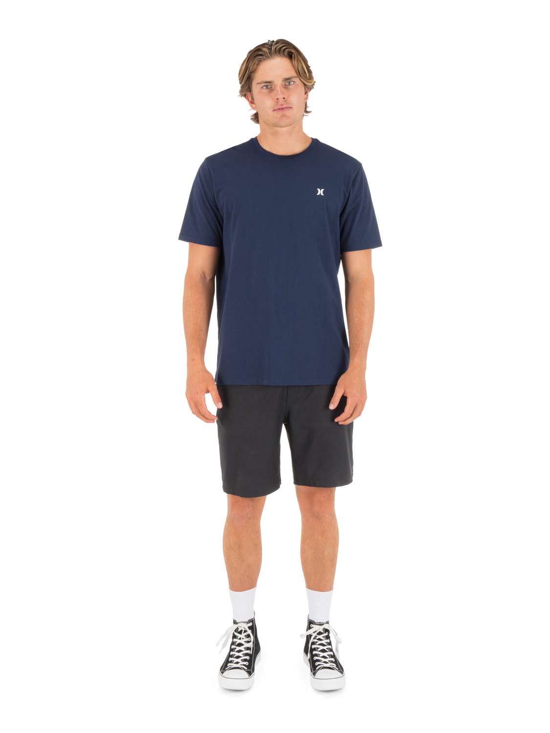 Icon Tee Short Sleeve in Obsidian