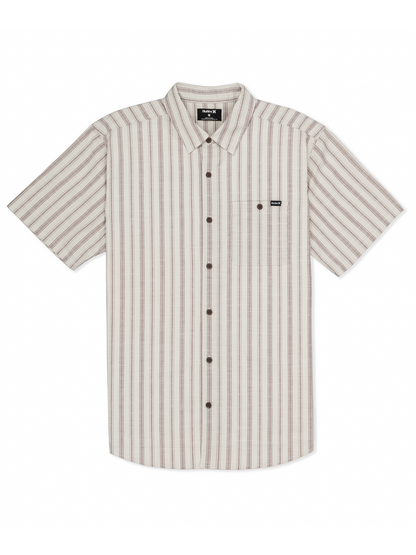 Lido Stripe Short Sleeve in Bone