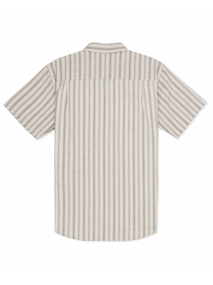 Lido Stripe Short Sleeve in Bone