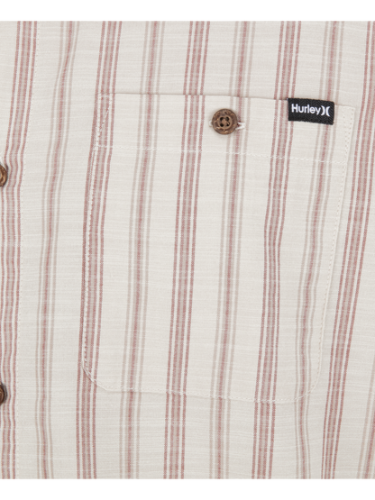 Lido Stripe Short Sleeve in Bone