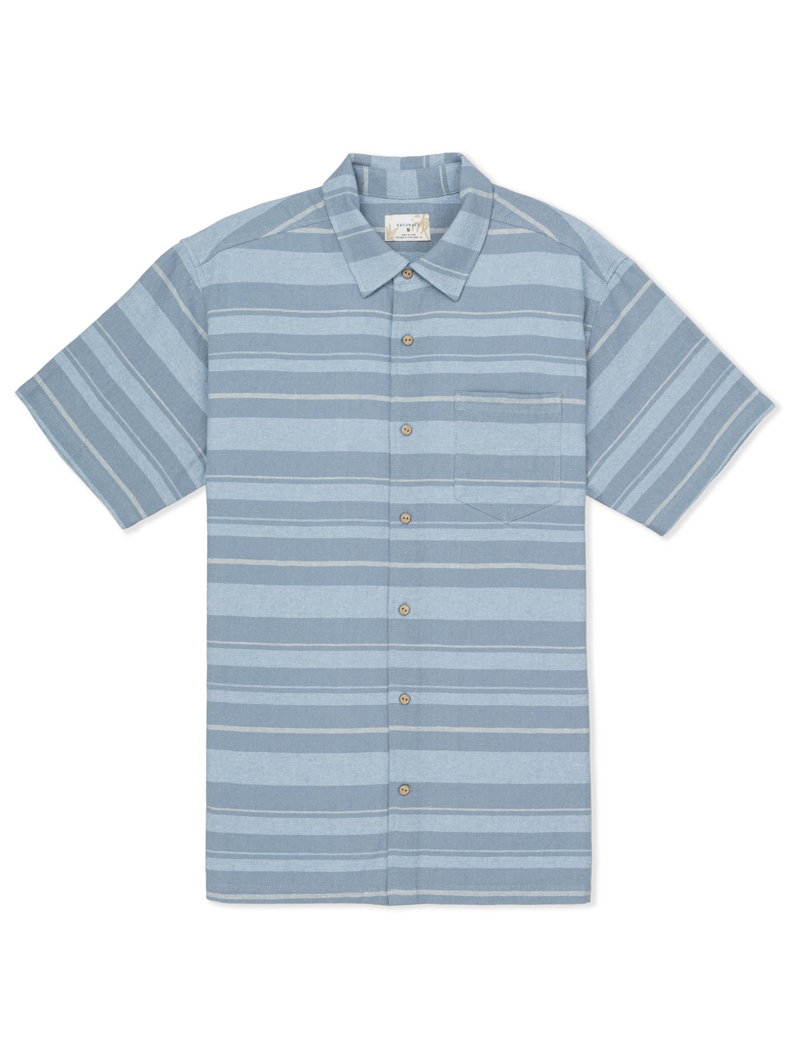Oceanside Short Sleeve in Worker Blue