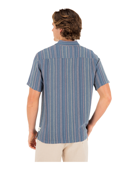 Oceanside Short Sleeve in Monsoon