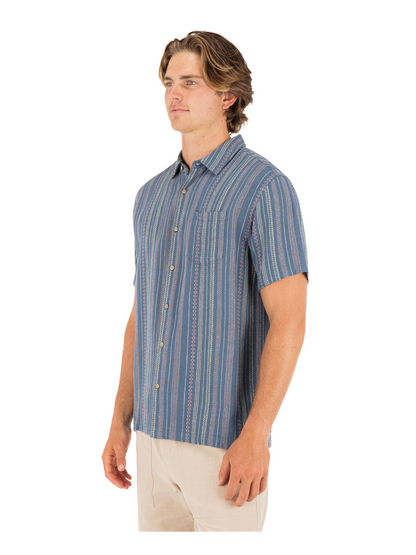 Oceanside Short Sleeve in Monsoon