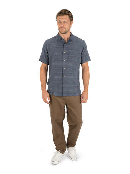 Oceanside Short Sleeve in Monsoon Combo